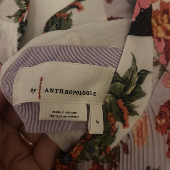 COPY - Maeve Shara Pleated Midi Dress size M - Picture 3 of 4